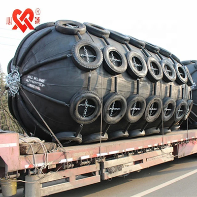 Galvanisation à chaud noire Yokohama Fenders pneumatiques 50 kPa - 80 kPa Pression de travail