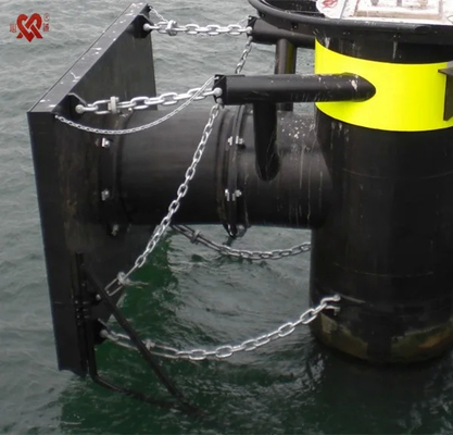 60-80 Shore A Fenders en caoutchouc à cellule de dureté pour la protection des bateaux certifiés ISO 9001