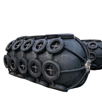 L'allongement ≥ 400% Fender flottant pneumatique pour airbags de marine blanc