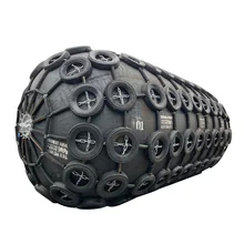 Fender en caoutchouc pneumatique flottant industriel d'épaisseur blanche de 0,05 MPa pour offshore