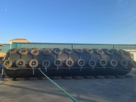 2 ans de garantie Yokohama Fender marine avec une pression initiale de 50 kPa