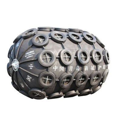 0.5-4.5m Diamètre Yokohama Marine Fender en noir pour les besoins de la marine personnalisés