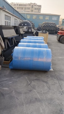 60-85HA Fenders en caoutchouc cylindrique de dureté pour l'absorption de l'énergie d'impact