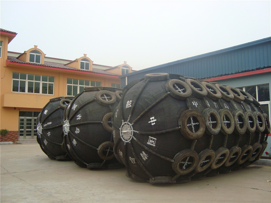 3.3x6.5m Pneumatique Marine Fender haute pression caoutchouc naturel