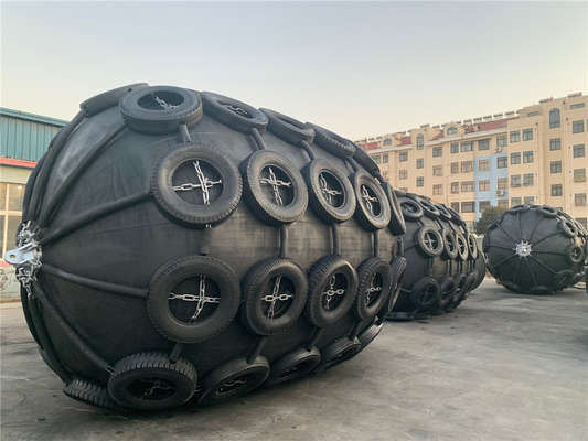 3.3x6.5m Pneumatique Marine Fender haute pression caoutchouc naturel