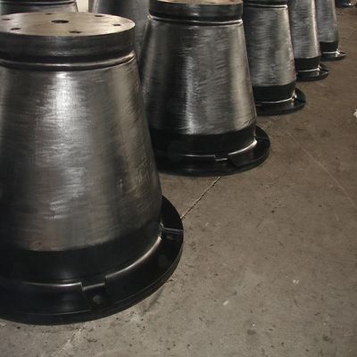 Format de dessin d'étape Fender en caoutchouc cône Conception personnalisée Résistance aux intempéries pour le port